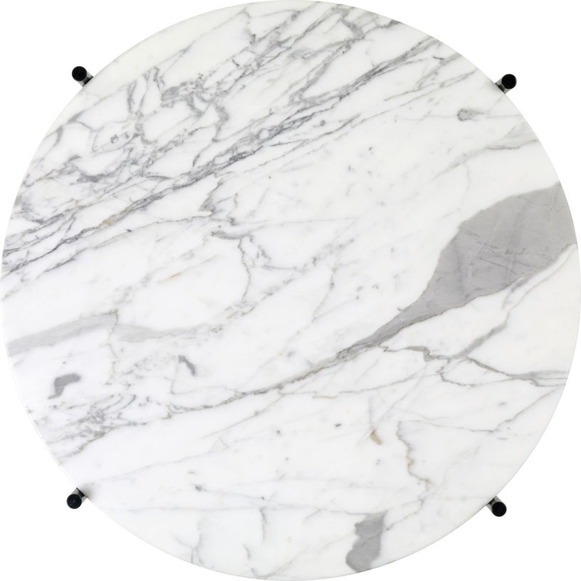 Table basse en marbre blanc 55 cm TS - Gubi - The Cool Republic