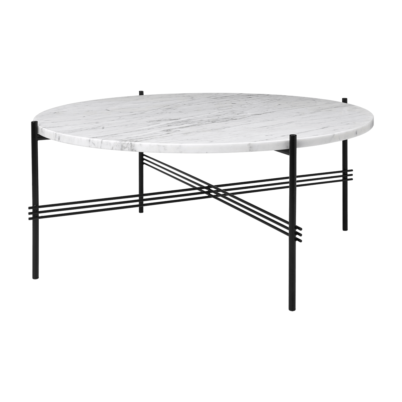 Table basse en marbre blanc 80 cm TS - Gubi - The Cool Republic