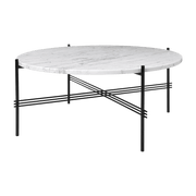 Table basse en marbre blanc 80 cm TS - Gubi - The Cool Republic
