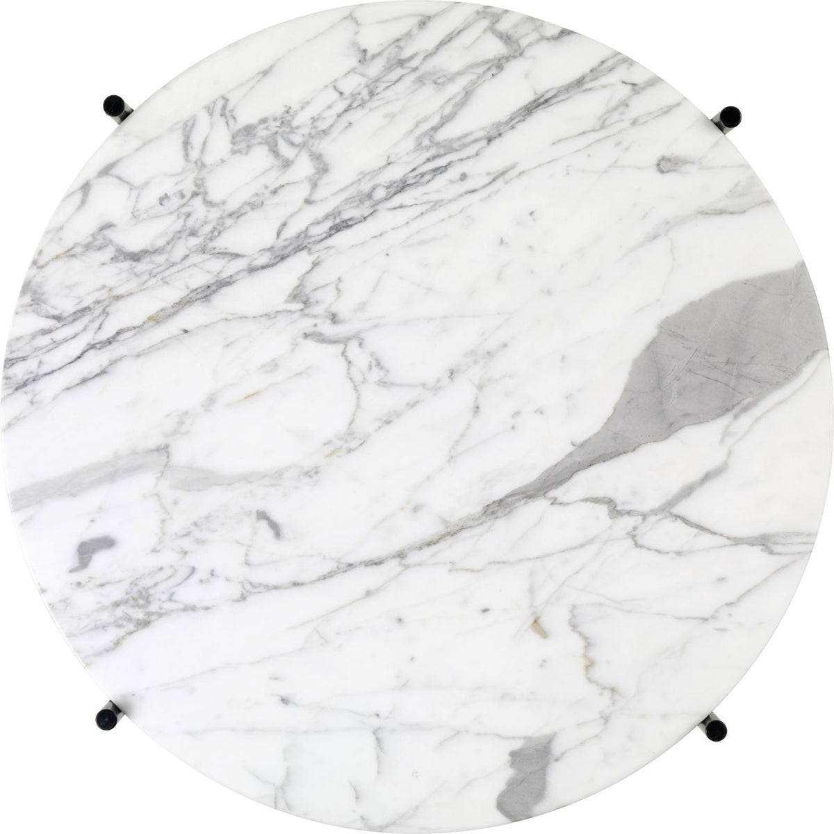Table basse en marbre blanc 80 cm TS - Gubi - The Cool Republic