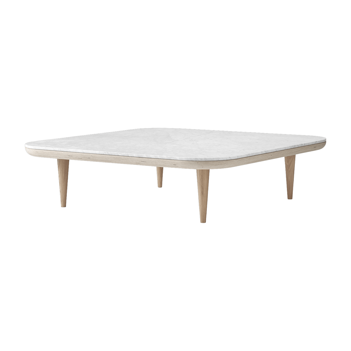 Table basse en marbre blanc Fly SC11 - &tradition - The Cool Republic