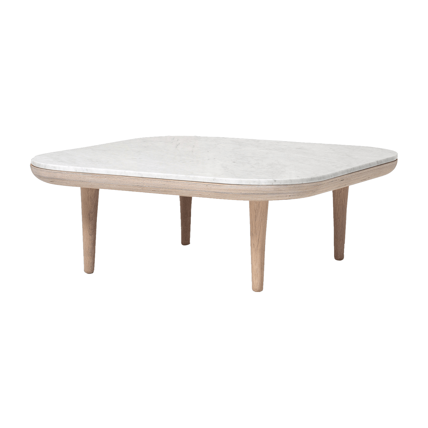 Table basse en marbre blanc Fly SC4 - &tradition - The Cool Republic