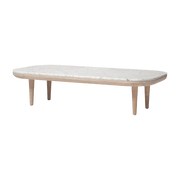 Table basse en marbre blanc Fly SC5 - &tradition - The Cool Republic