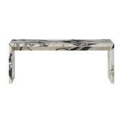 Table basse en marbre calacatta viola 100 x 38 cm Plinth Bridge - Audo - The Cool Republic