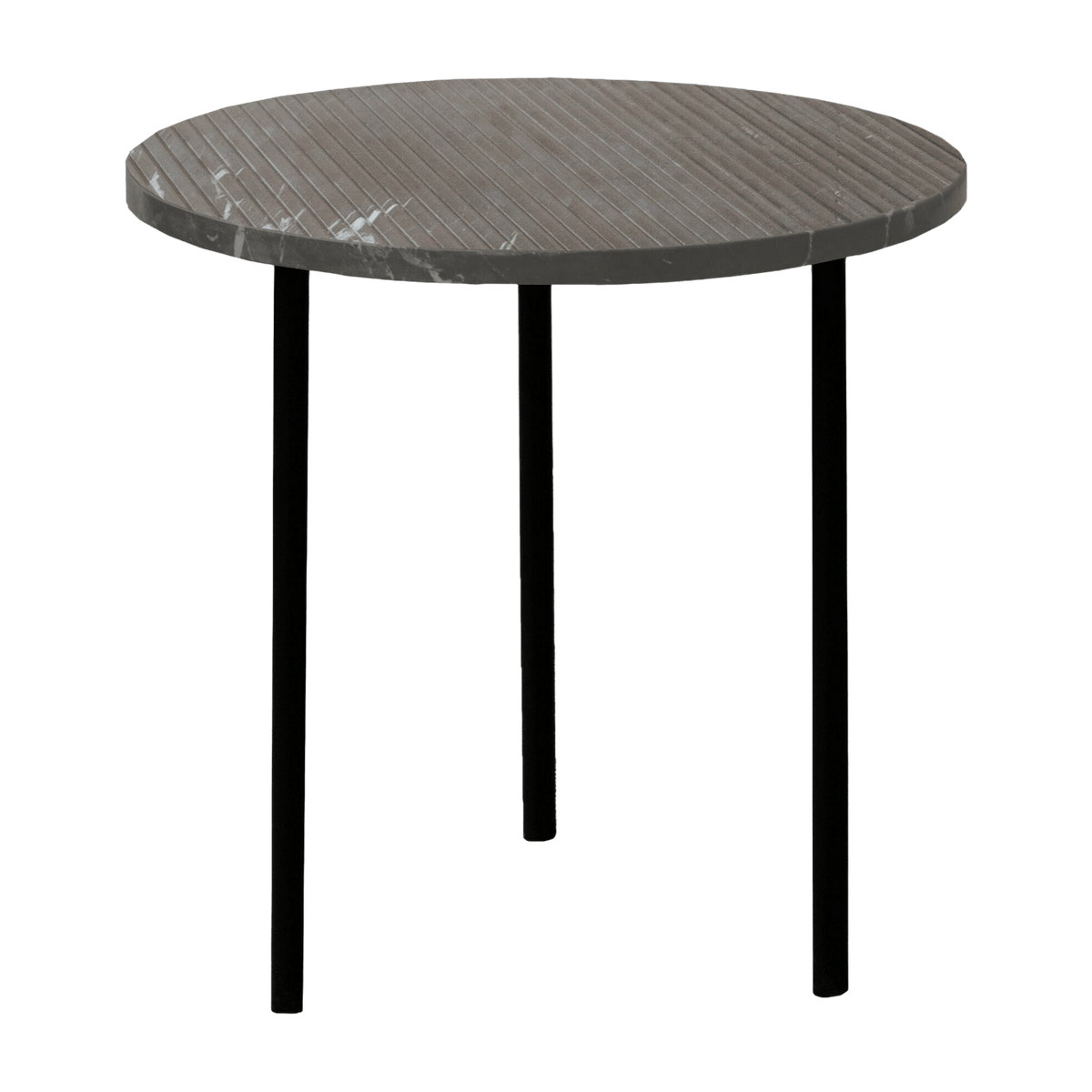 Table basse en marbre graphite Pietra gris broyé Gruff S - Un'common - The Cool Republic