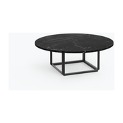 Table basse en marbre noir Florence 90 cm - New Works - The Cool Republic
