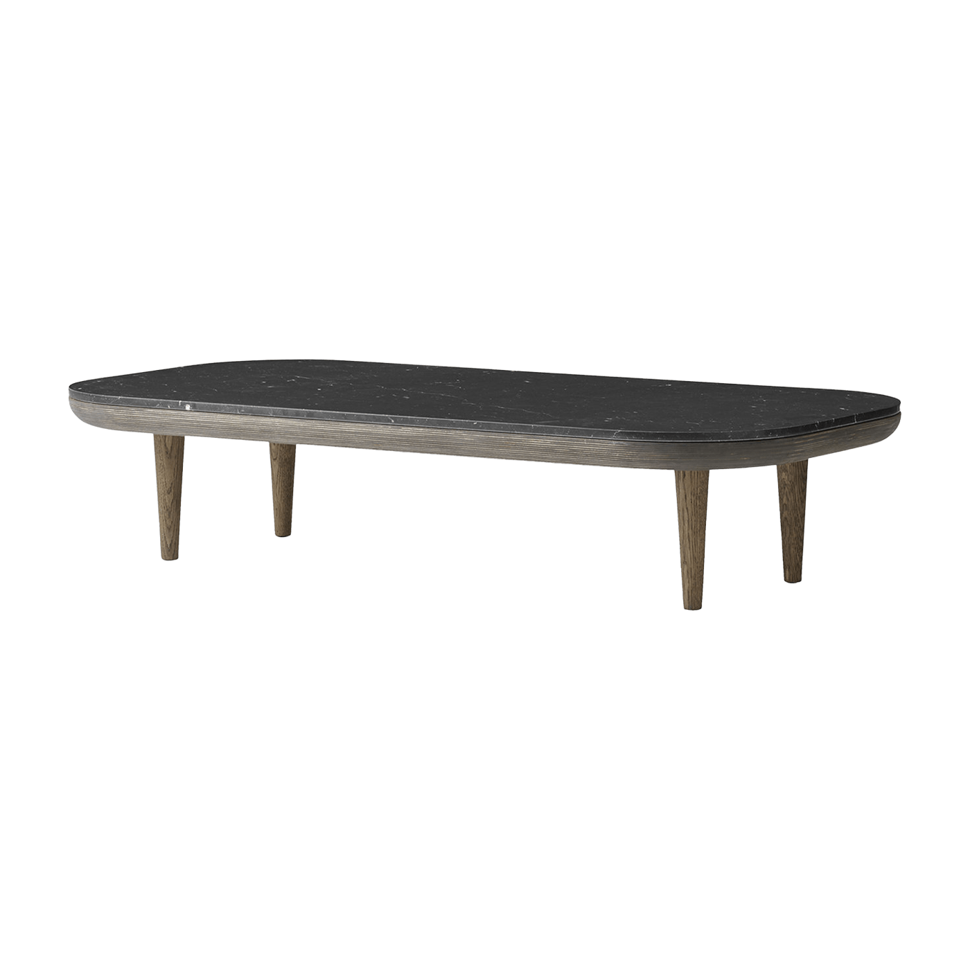 Table basse en marbre noir Fly SC5 - &tradition - The Cool Republic
