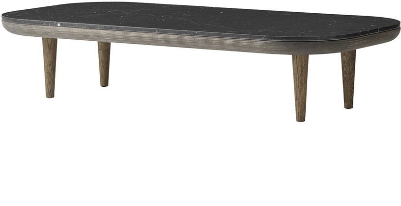 Table basse en marbre noir Fly SC5 - &tradition - The Cool Republic