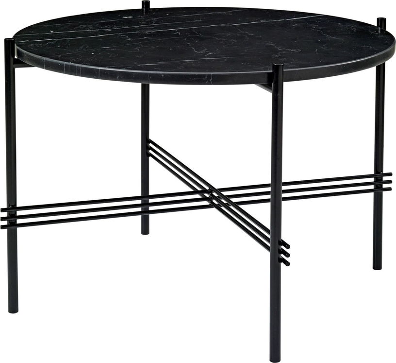 Table basse en marbre noir marquina 55 cm TS - Gubi - The Cool Republic