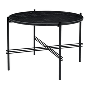 Table basse en marbre noir marquina 55 cm TS - Gubi - The Cool Republic
