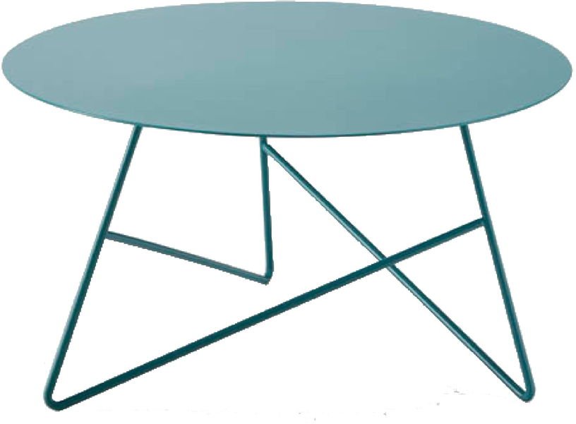 Table basse en métal salvia Ermione 65 - Meme Design - The Cool Republic