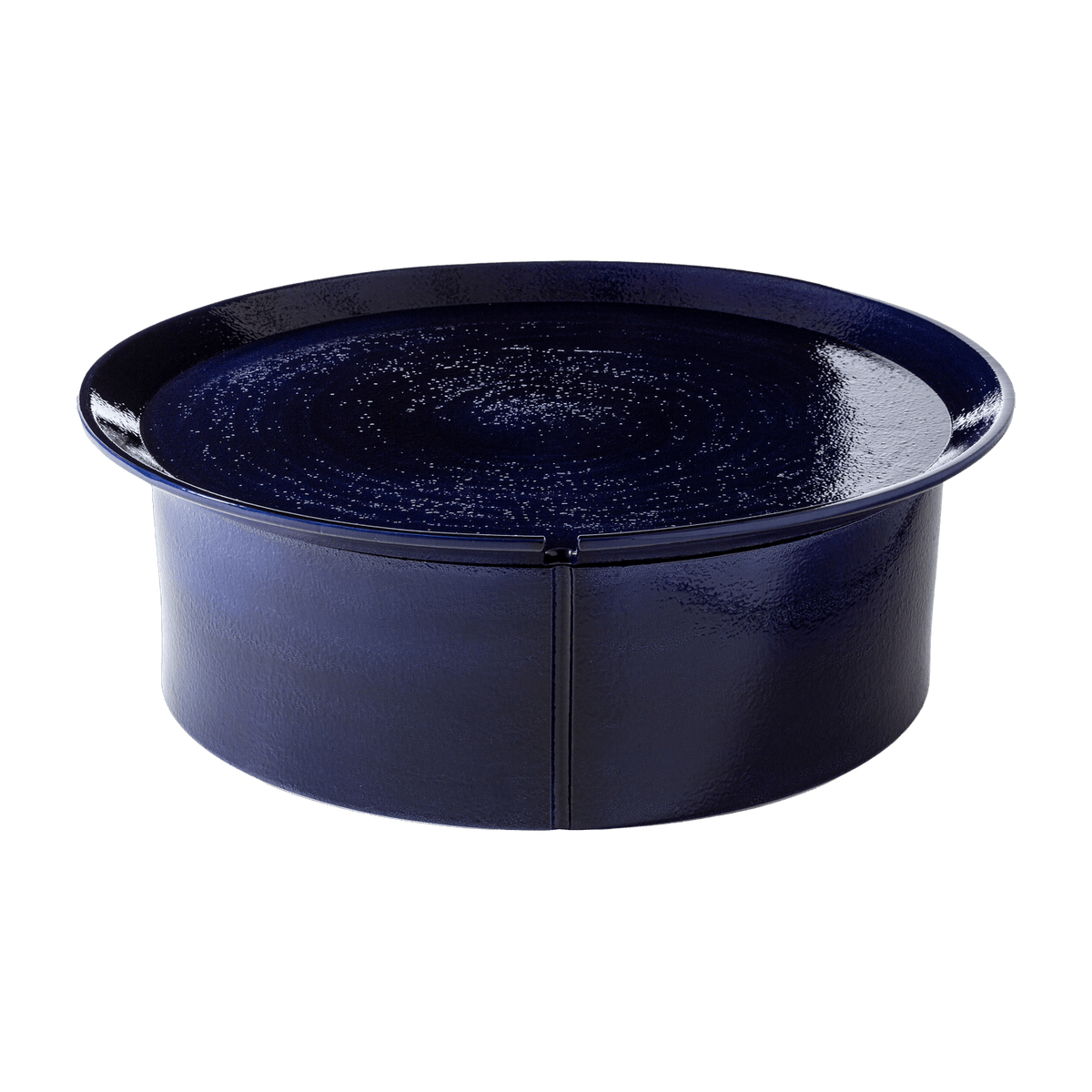 Table basse en millgres bleu Brise 46 - Gervasoni - The Cool Republic