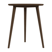 Table basse en noyer H64 cm Brick 244 - Gervasoni - The Cool Republic