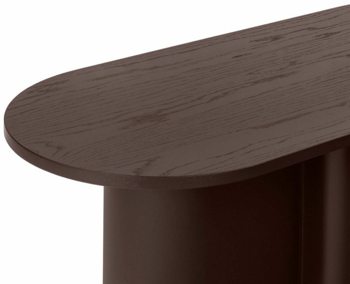 Table basse en placage de chêne myrtille Looi Vulcano - noo.ma - The Cool Republic
