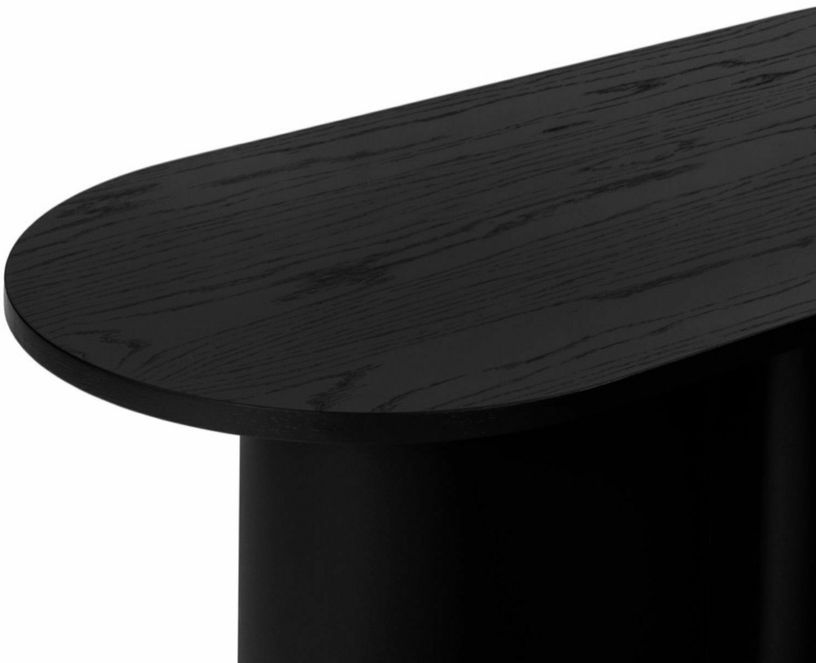 Table basse en placage de chêne noir Looi - noo.ma - The Cool Republic