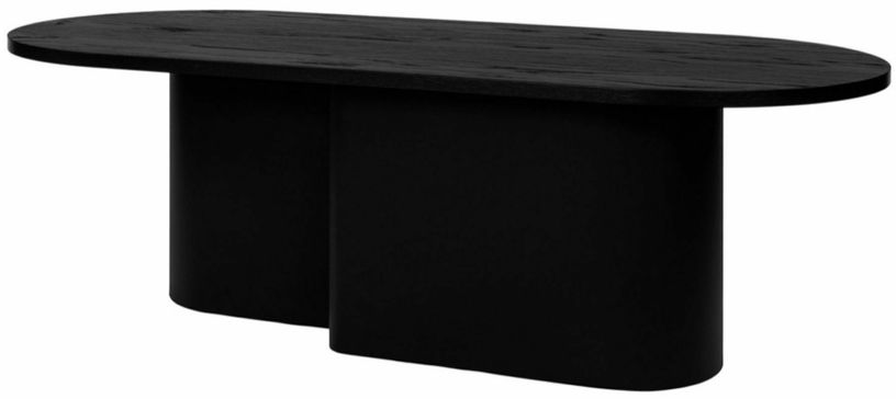 Table basse en placage de chêne noir Looi - noo.ma - The Cool Republic
