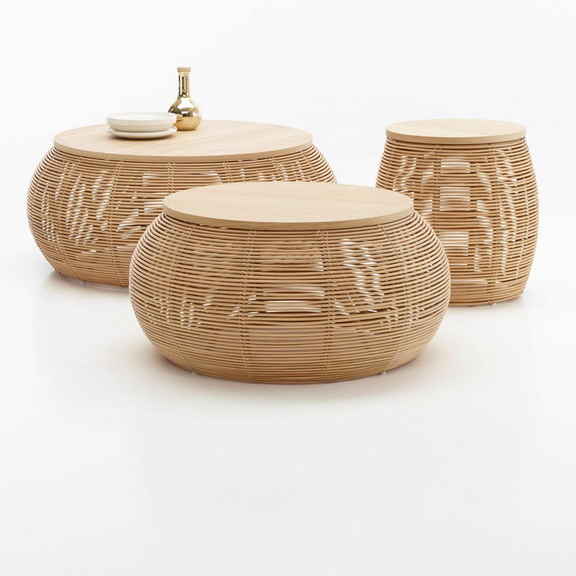 Table basse en rotin Vivi - Vincent Sheppard - The Cool Republic