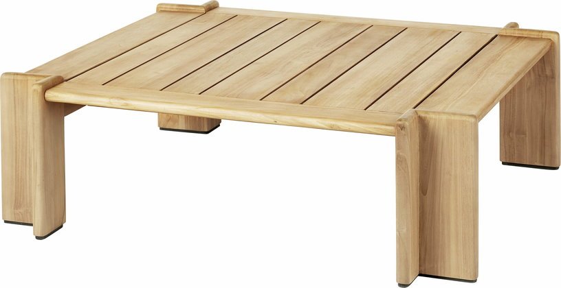 Table basse en teck naturel 100x113 cm Atmosphera - Gubi - The Cool Republic