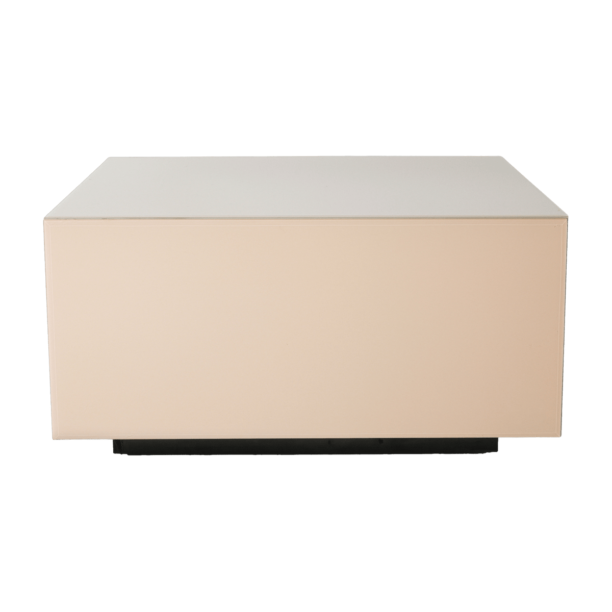 Mirror Block Table Nude L - HKliving - The Cool Republic