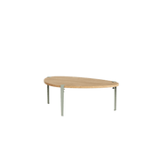 Table basse Galet pieds gris eucalyptus 43 cm - TIPTOE - The Cool Republic