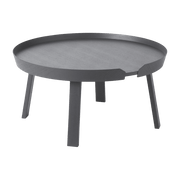 Table basse gris anthracite 72 cm Around - Muuto - The Cool Republic