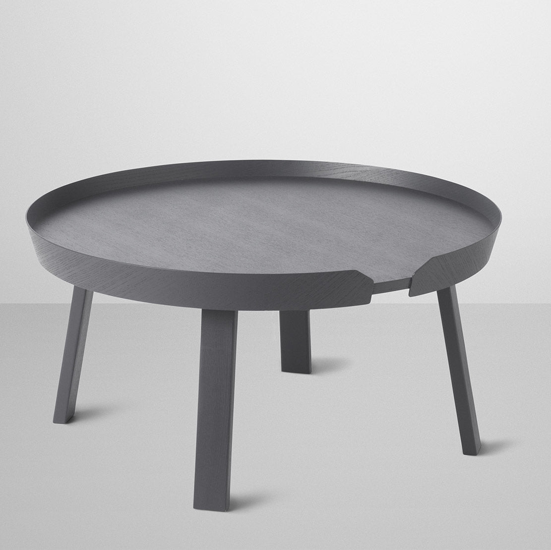 Table basse gris anthracite 72 cm Around - Muuto - The Cool Republic