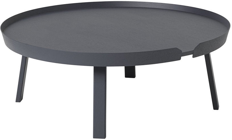 Table basse gris anthracite 95 cm Around - Muuto - The Cool Republic
