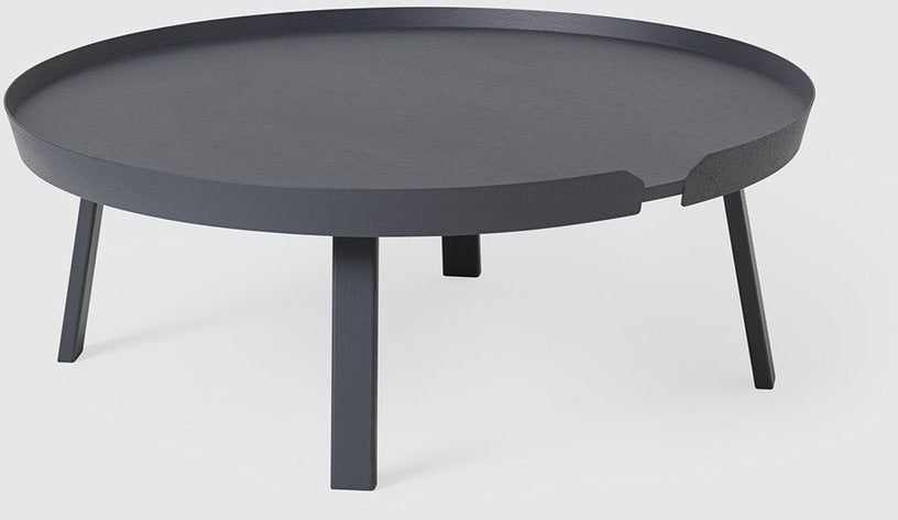 Table basse gris anthracite 95 cm Around - Muuto - The Cool Republic