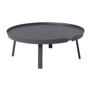Table basse gris anthracite 95 cm Around - Muuto - The Cool Republic