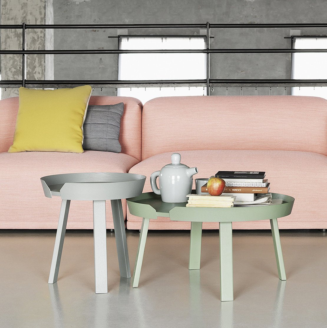 Table basse gris anthracite 95 cm Around - Muuto - The Cool Republic