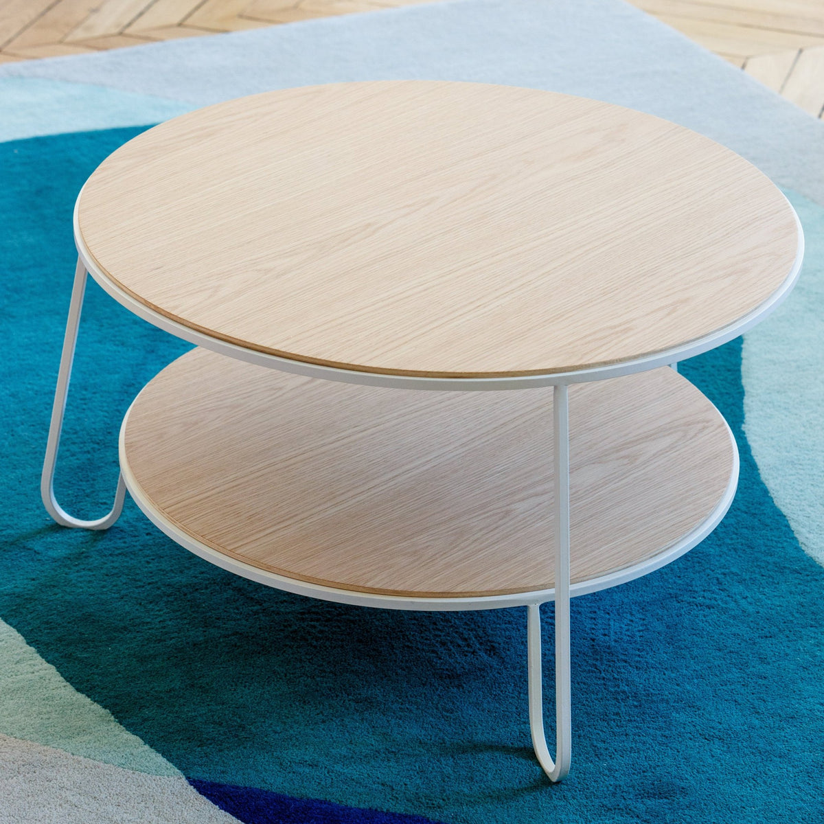 Table basse gris ardoise 70 cm Eugénie - Hartô - The Cool Republic