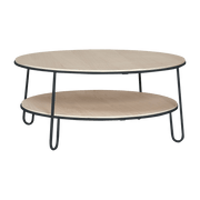 Table basse gris ardoise 90 cm Eugénie - Hartô - The Cool Republic