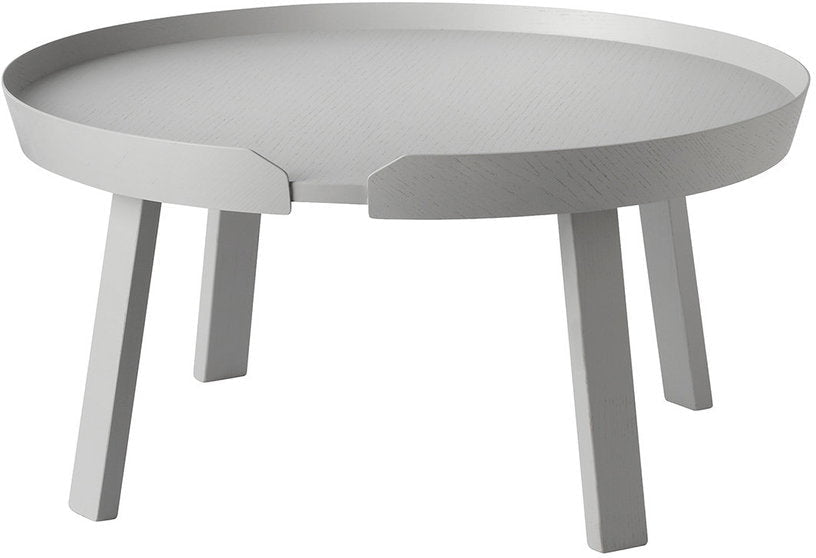 Table basse gris clair 72 cm Around - Muuto - The Cool Republic