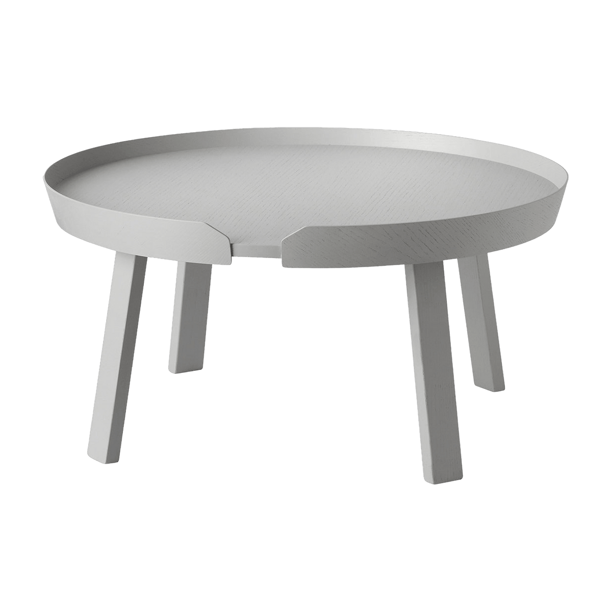 Table basse gris clair 72 cm Around - Muuto - The Cool Republic