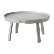 Table basse gris clair 72 cm Around - Muuto - The Cool Republic
