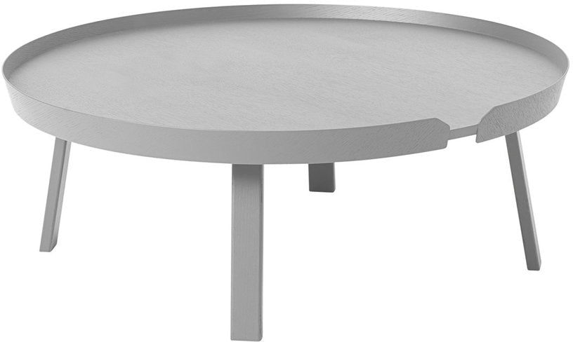 Table basse gris clair 95 cm Around - Muuto - The Cool Republic