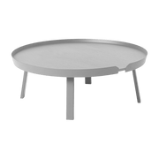 Table basse gris clair 95 cm Around - Muuto - The Cool Republic