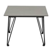 Table basse grise 55 x 55 cm Mundo - Bloomingville - The Cool Republic