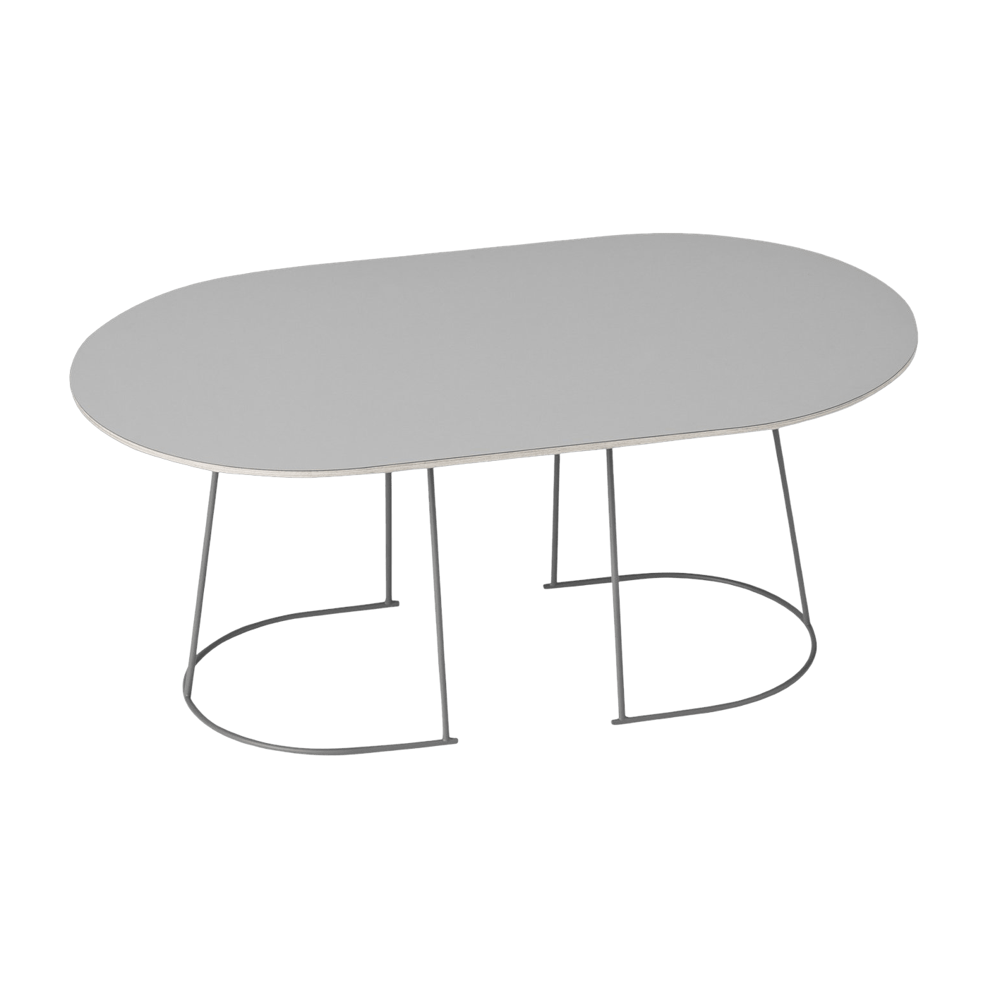 Table basse grise 88 cm Airy - Muuto - The Cool Republic