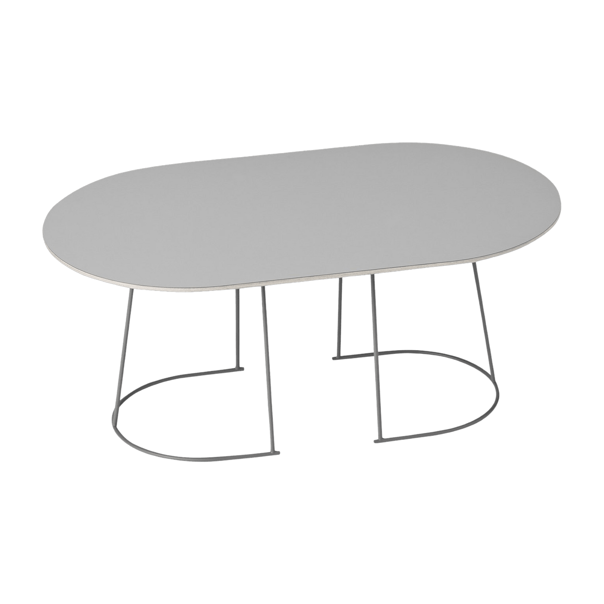 Table basse grise 88 cm Airy - Muuto - The Cool Republic