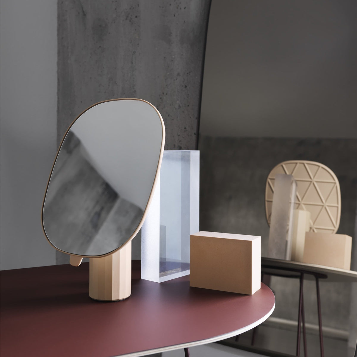 Table basse grise 88 cm Airy - Muuto - The Cool Republic