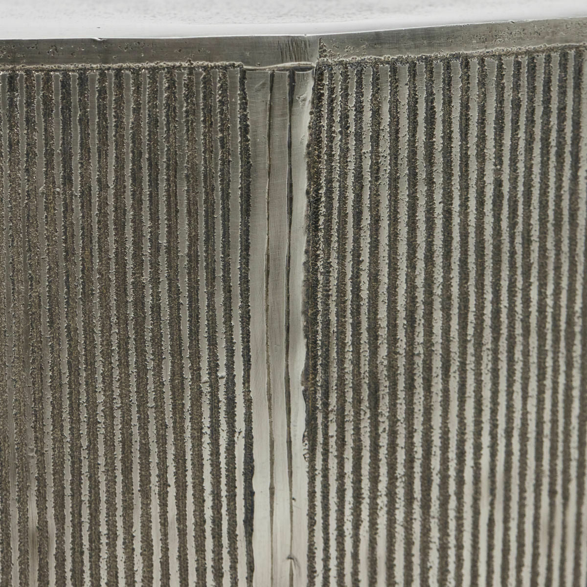 Table Basse Hdrota Fini Argent Brossé - House Doctor