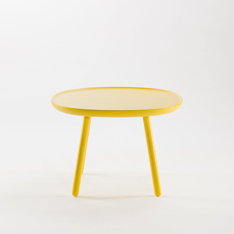 Table basse jaune 64 cm Naïve - Emko - The Cool Republic