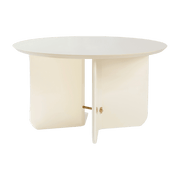 Table basse laquée ivoire Large Be Good - Red Edition - The Cool Republic