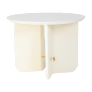 Table basse laquée ivoire Small Be Good - Red Edition - The Cool Republic