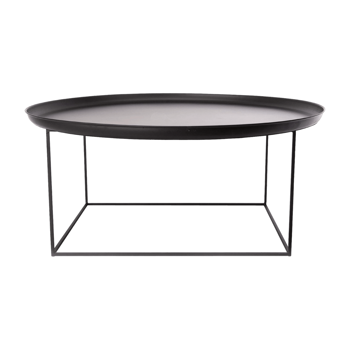 Table basse noire 90 cm Duke - Norr11 - The Cool Republic