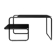 Table basse noire en métal Level - Ferm living - The Cool Republic