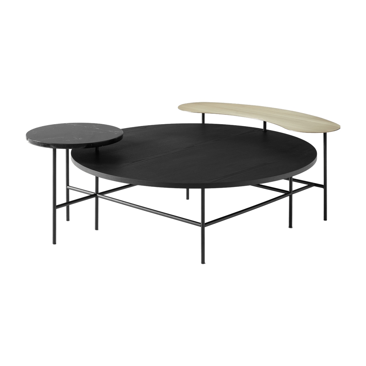 Table basse noire JH25 Palette - &tradition - The Cool Republic