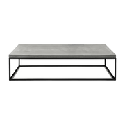 Table basse noire Perspective - Lyon Béton - The Cool Republic