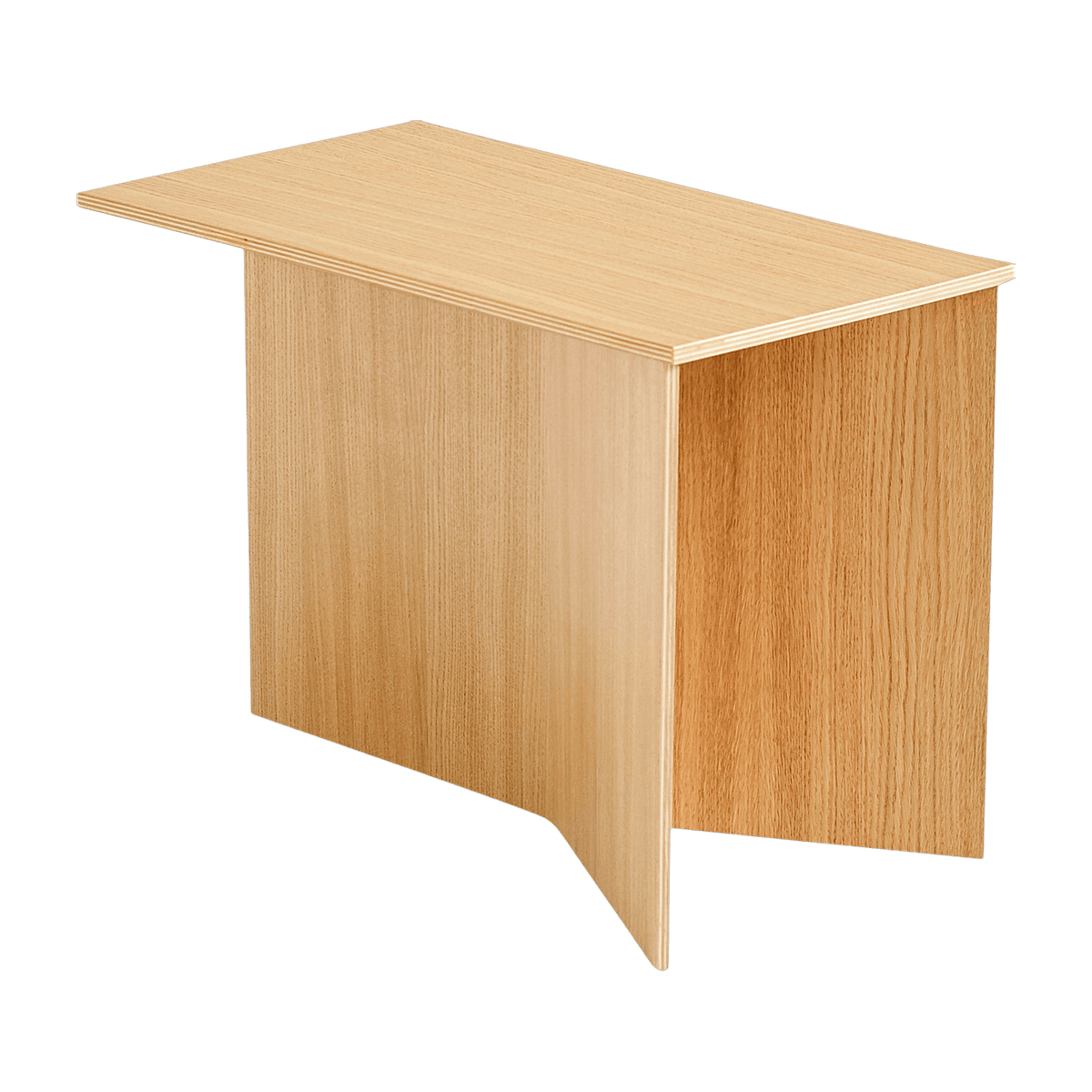 Table basse oblong en chêne naturel Slit - HAY - The Cool Republic